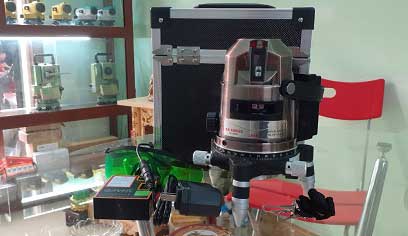 Máy cân bằng Laser Seikyo AK606G 5 tia xanh siêu sáng